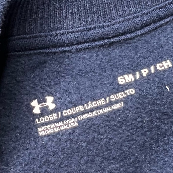 Under Armour x Project Rock Freedom Respect Fleece Crewneck Sweatshirt - Picture 6 of 6